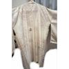 Used [Unworn] Kimono Yamato haori, beige fabric, rose embroidery, certificate included