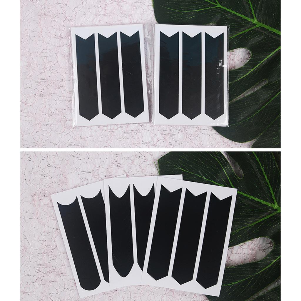 Professional Looking French Tip Nail Guides Manicure Made Simple with Nail Art Stickers