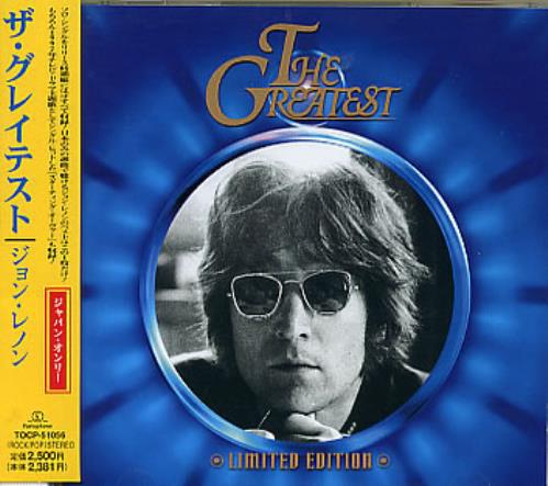 

CD ДЖОН ЛЕННОН - The Greatest TOCP51056 Parlophone 1998 Япония Рок Б/У