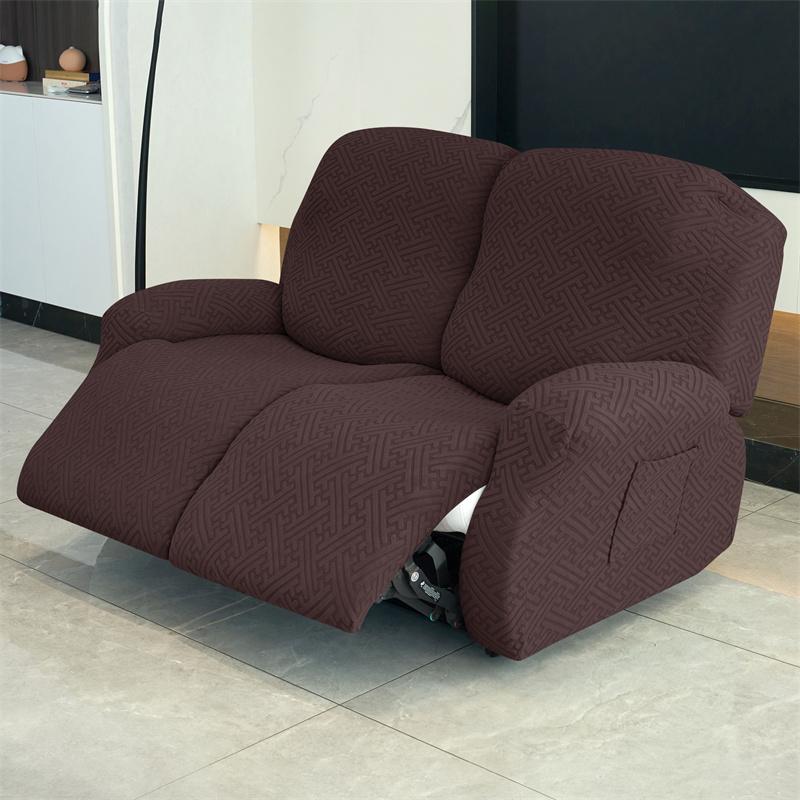 1/2/3Seat Recliner Sofa Cover Stretch Armchair Slipcover Anti-Slip Recliner Couch Cover Home Decor Fotel Wypoczynkowy