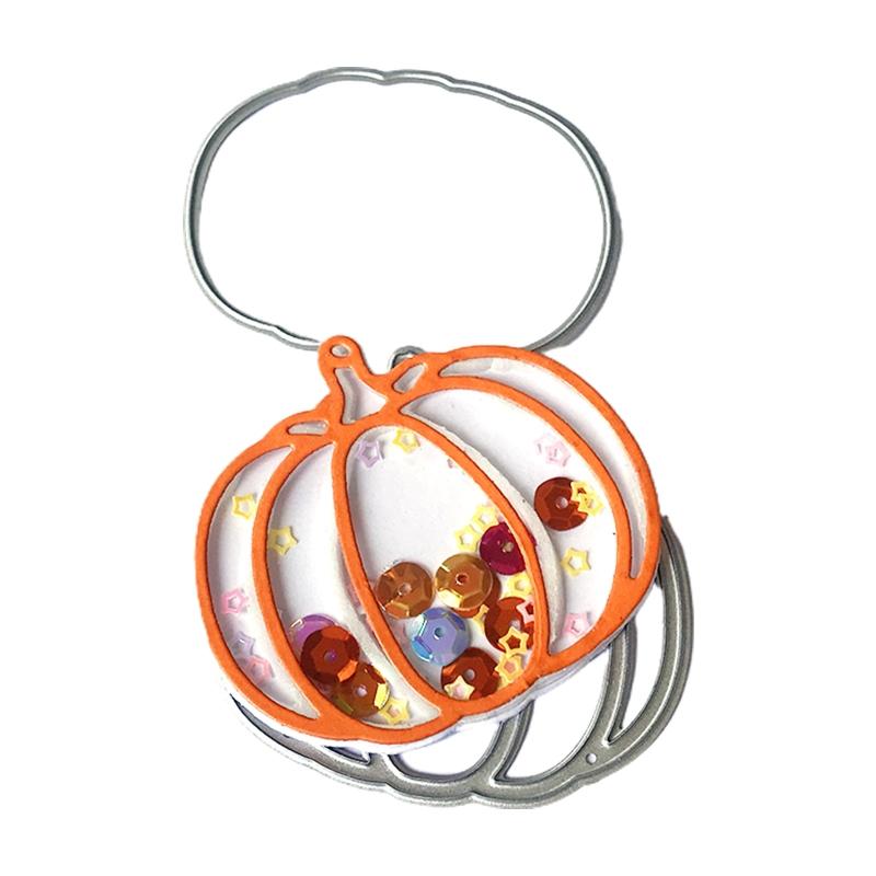 

Halloween Pumpkin Metal Cutting Dies Photo Album Journal Diary Decoration Presen 1
