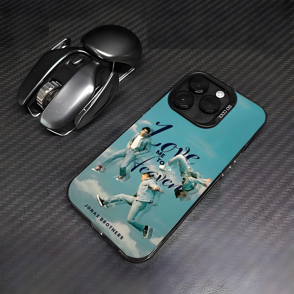 Singer J-Jonas Brothers Band Phone Case For IPhone17 Air 16 15 14 Plus 13 12 11 Pro 7 8 XS Max XR Silver Black Bumper Case