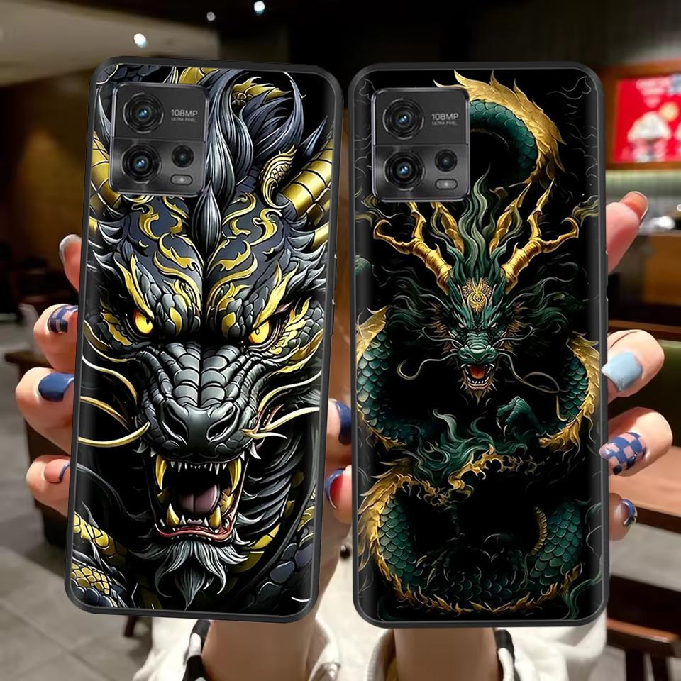 For Moto G72 Case Couple Panda Phone Back Cover For Motorola G72 Cover MotoG72 G 72 Protective Soft Liquid Silicone Funda Bumper