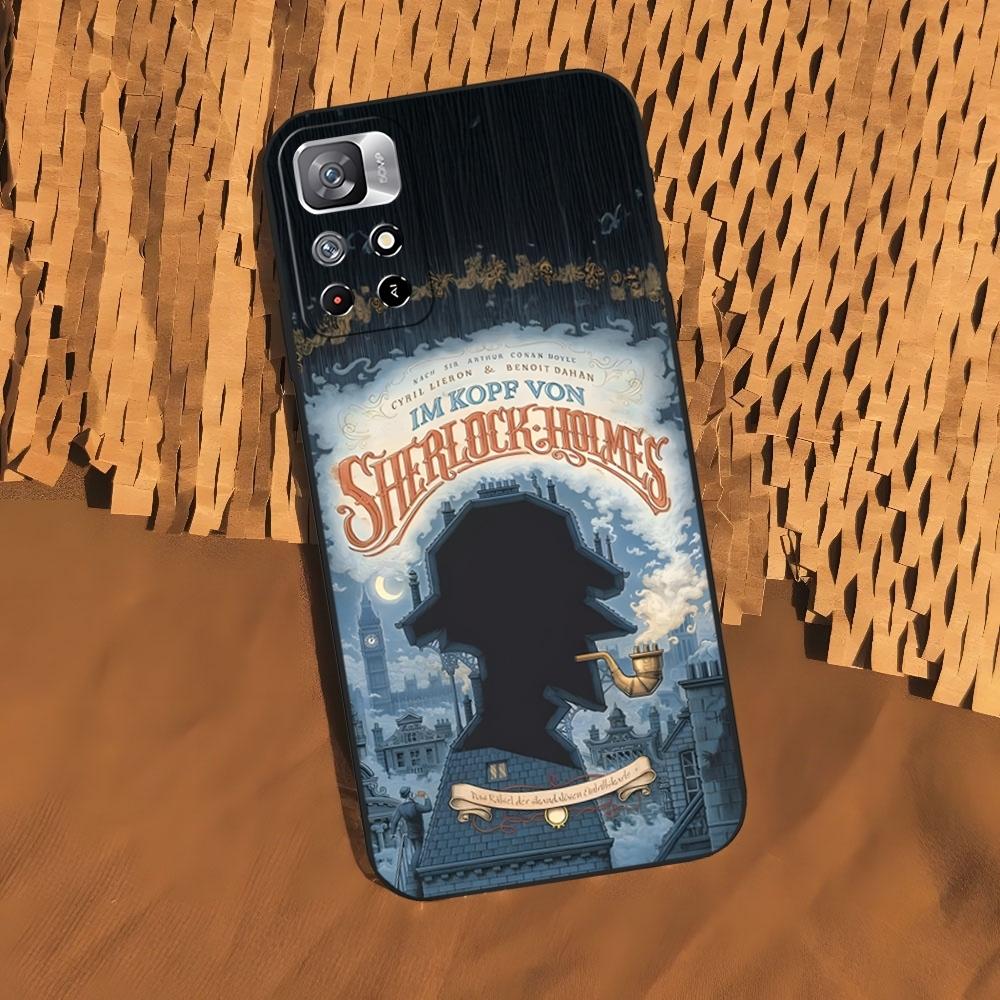 

Sherlock Holmes Museum Phone Case for Xiaomi 15 14 13 12 Mi 11 ultra Pro Lite Black Soft Silicone Cover Xiaomi 15T Pro
