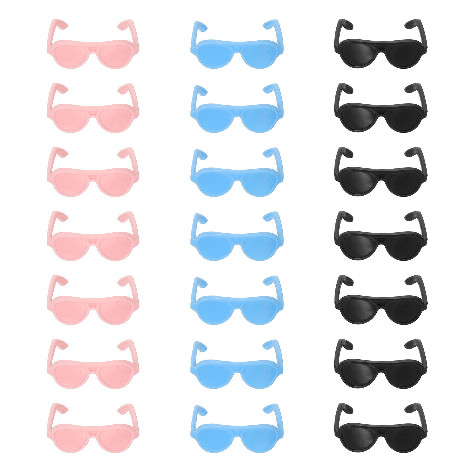 

PATIKIL 84 шт. Мини-фигурка см Пластиковая миниатюра Очки Костюм Очки для изготовления фигурок Солнцезащитные очки для кошек, 3,2 Фигурки, Поделки, Принадлежности,