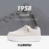 Global Platform White Shoes Men's ZHQ-HY671 Spring Men's Shoes Versatile Casual Men's Shoes Heightening Board Shoes