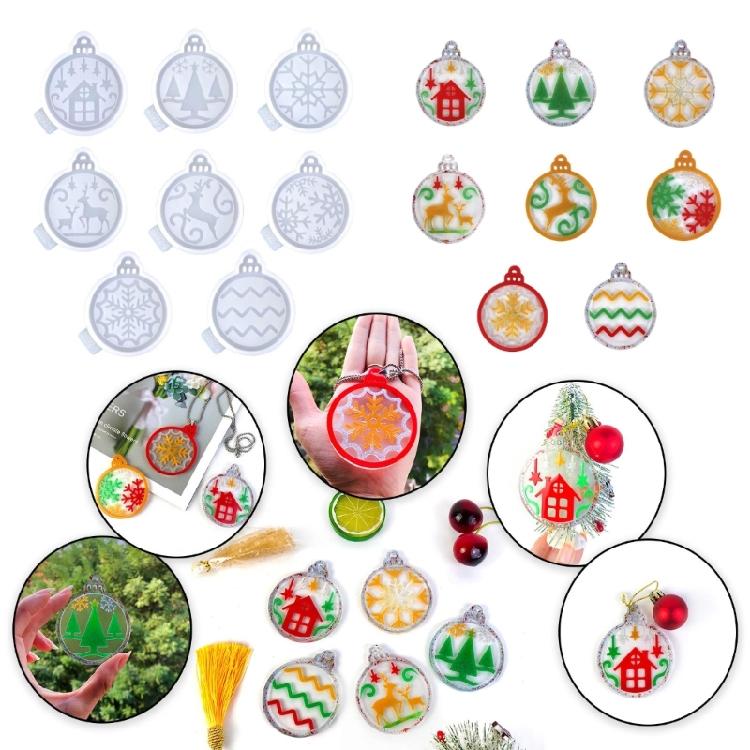 DIY Ornaments Moulds Silicone Material Crafts Moulds for Resin Hand-Making Craft