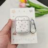 Trendy Heart Pattern Earphone Case for AirPods Pro3/Pro2/Pro Headphones Cover For AirPods 4/3/2/1 Shockproof Protective Cover