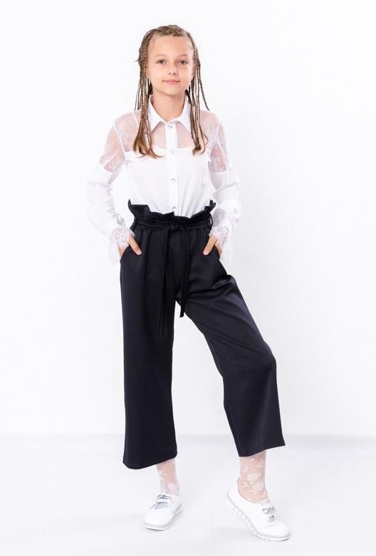 Demi-season Girls’ Culottes in Suit Fabric – Versatile and Trendy, 6215-080 HC