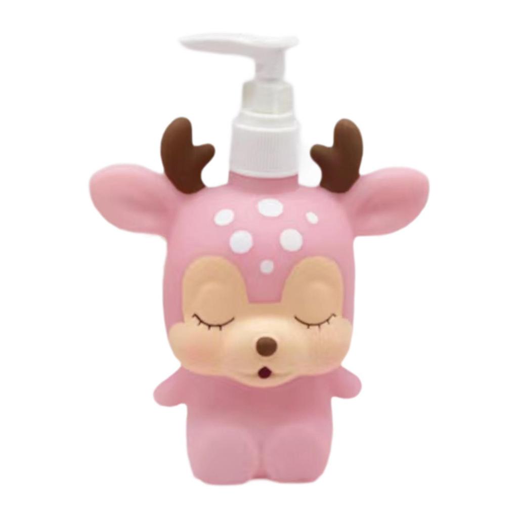 Cartoon Children's Lotion Bottle, Hand Soap Dispenser with Pump, Body Wash