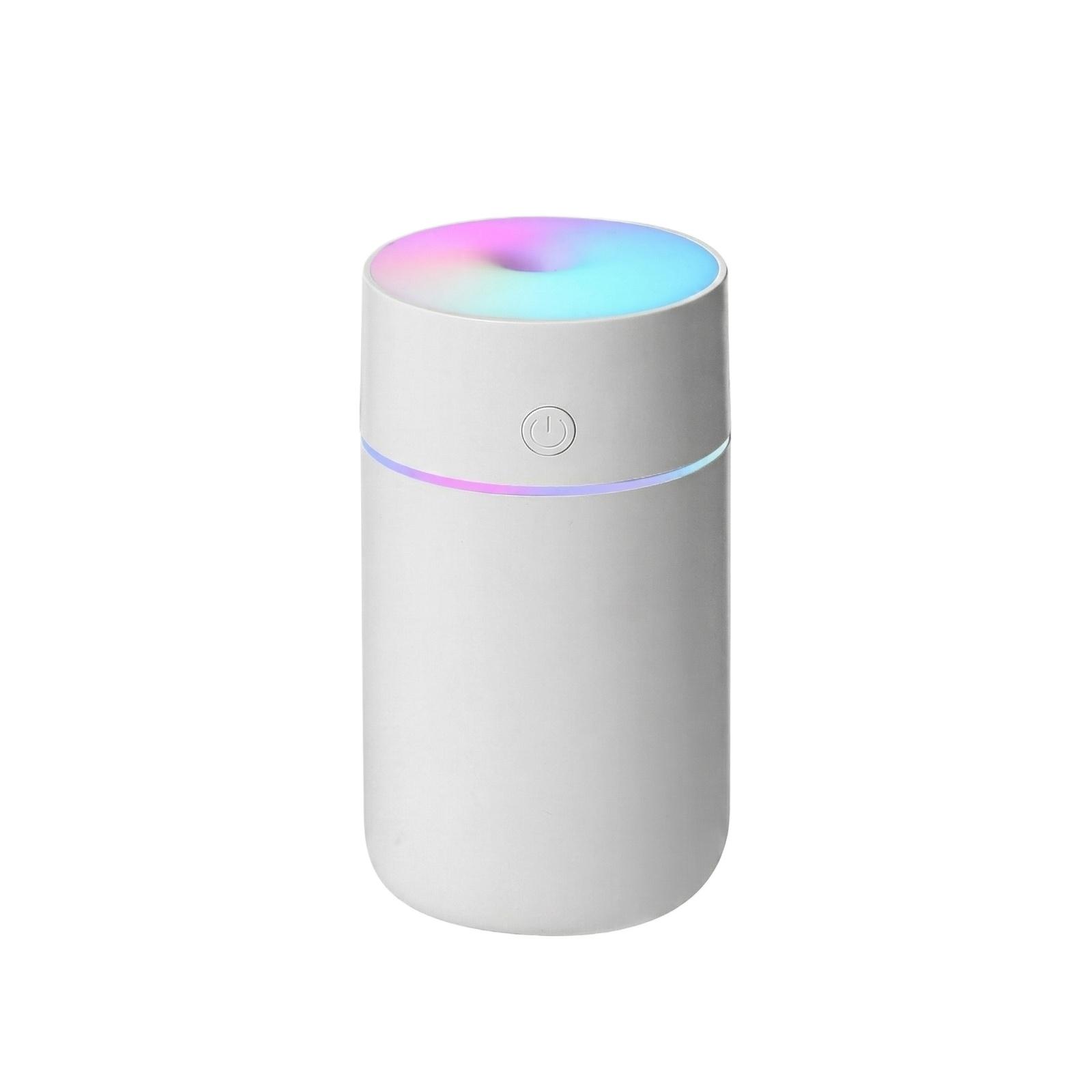 

USB Rechargeable Humidifier Portable Home and Car Air Aroma Diffuser Ultrasonic Mist Maker for Indoor Use with Adjustable Mist Output one size