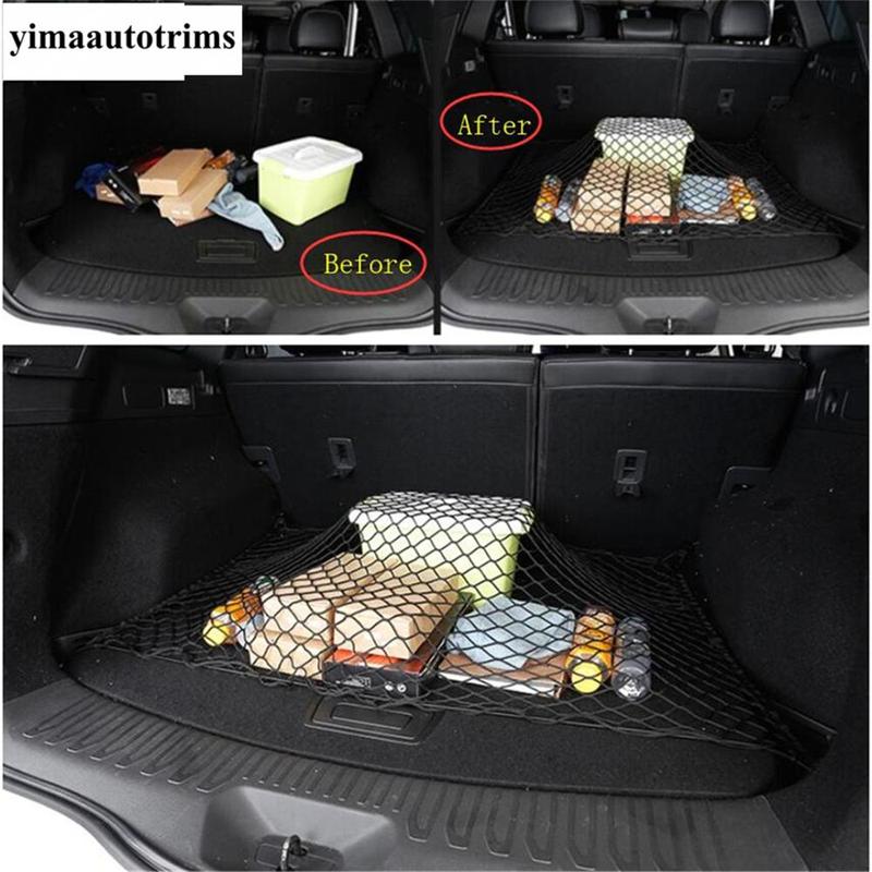 Car Rear Trunk Storage Net String Baggage Bag Luggage Cover Accessories Fit For Renault Koleos 2016 - / Kadjar 2016 -