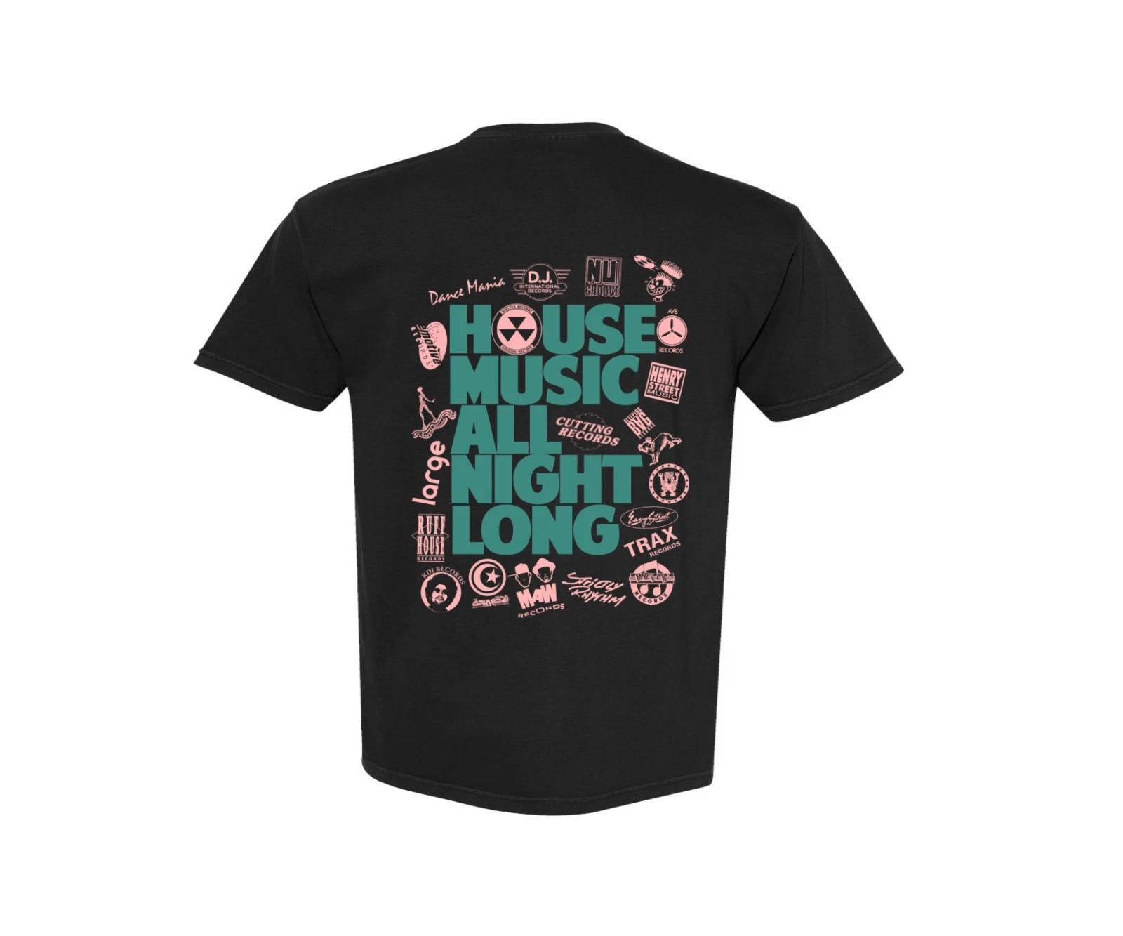 House Music Heavyweight T-shirt - Chicago house, Trax Records, DJ International S