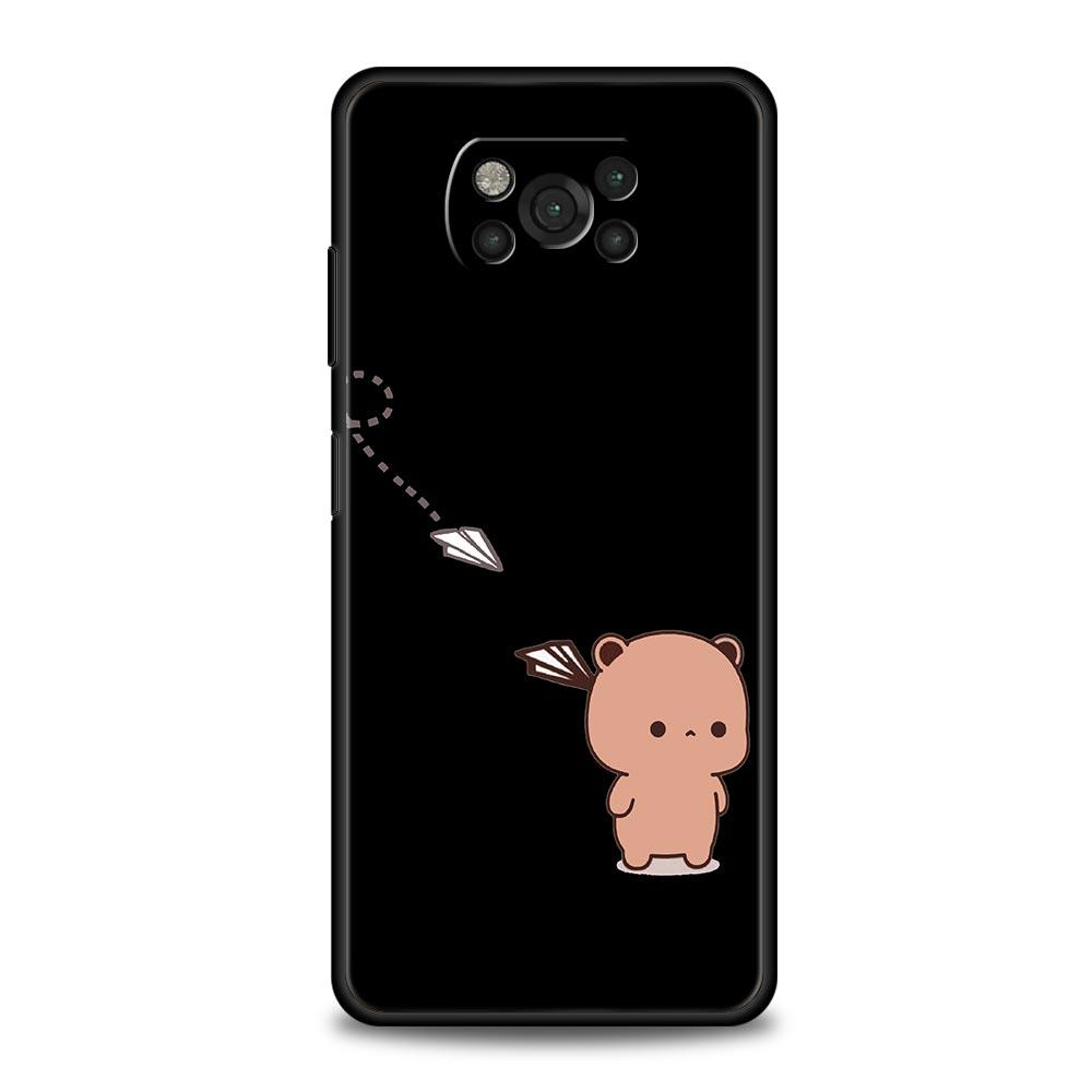 Couple Black and White Love Sun Moon For Xiaomi Poco X5 Pro Case For Poco X4 X3 NFC F5 F4 F3 GT M5 M4 5G M3 C51 C50 C55 Cover