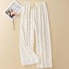 Women's Summer Floral Lace Cotton Pajama Pants - Lightweight, Loose-Fit, Versatile for Home or Outdoors