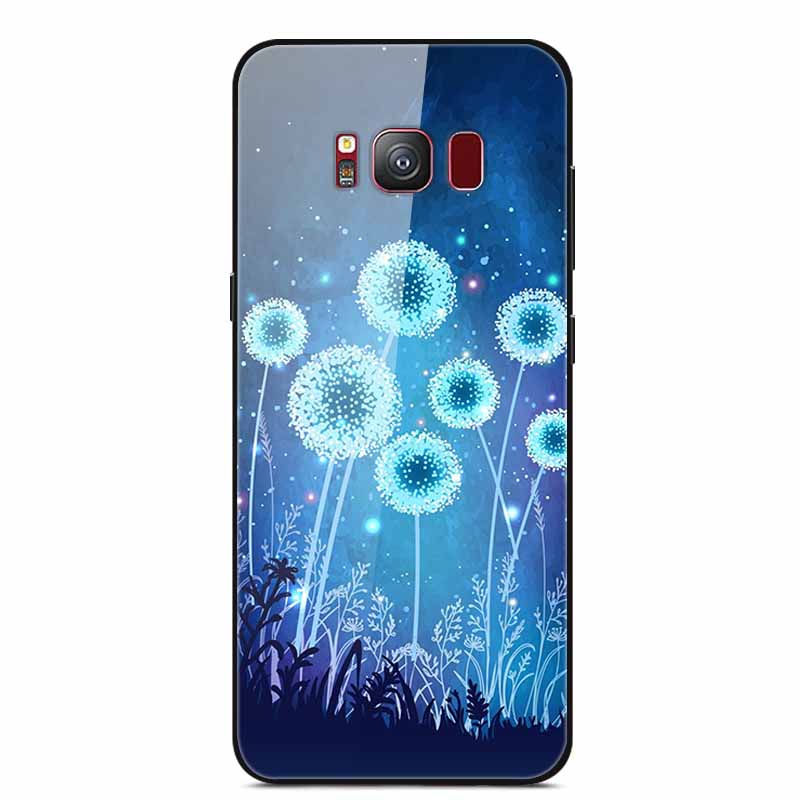 Glass Back Cover For Samsung Galaxy S8 Plus Case S 8 Plus Hard Tempered Glass Case For Samsung S8 Plus Phone Case Soft Bumper