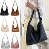 Large Capacity Hobo Bag Aesthetic Tote Bag Casual Underarm Bag  Outdoor