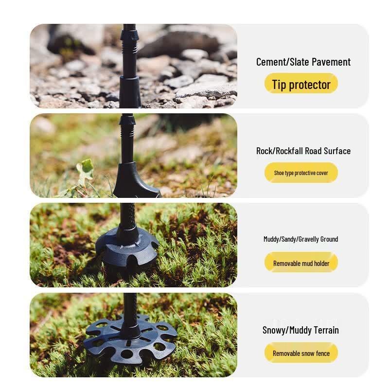 Naturehike Carbon Fiber 3-Section Telescopic Trekking Pole