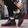 Stivali Antiscivolo di Alta Qualità per Tutte le Stagioni - Suola in PVC Antiscivolo Scarpe da Lavoro Unisex, Adatte per Edilizia, Giardinaggio, Escursionismo, Spiaggia - Facili da Indossare