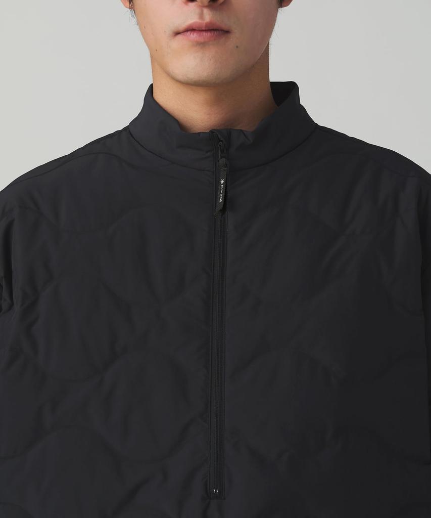 Snow Peak Seamless Quilted Down Pullover Size XL JK-25AU030, Men's/Women's, Black,