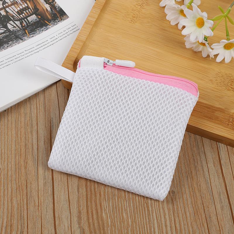 Thickened Polyester Mesh Laundry Bag Mini Multi-Function Laundry Bag Bra Lingerie Socks Laundry Basket Washing Machine Sorting
