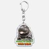 Funny Baby Hippo Cute Keychains Keyring for Accessories Bag Moo Deng Meme Pendant Keyring Jewelry Fans Gifts