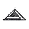 12 inch Speed Square Metric Triangle Ruler Aluminum Alloy Measuring Ruler Woodworking Angle Protractor Building Framing Tools