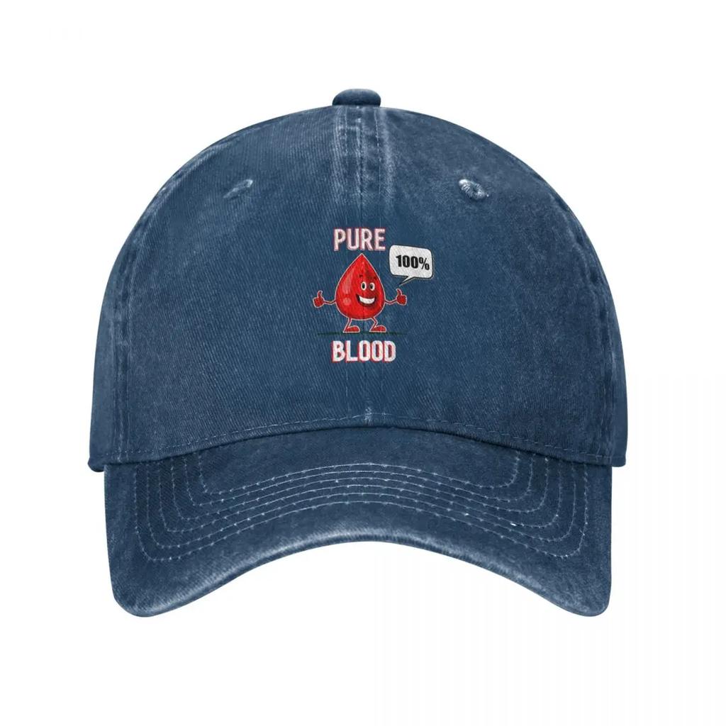 Pure Crimson Blood Drop Baseball Cap Kids Hat Military Cap Unisex Wild Ball Hat Hat Beach Hats Women Unisexs