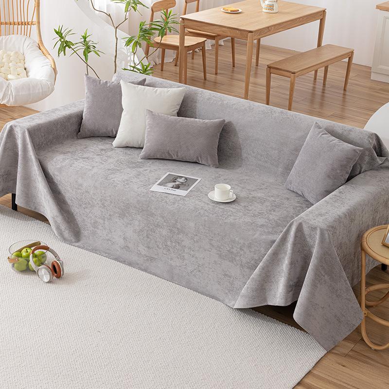 All-Season Waterproof Non-Slip Sofa Cover: Cat Scratch-Resistant, Diaper-Proof, Full Coverage in Nordic Style