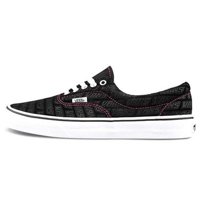 Era Low Tops Casual Skateboarding Shoes Unisex Black Alphabet VN0A4U39X00