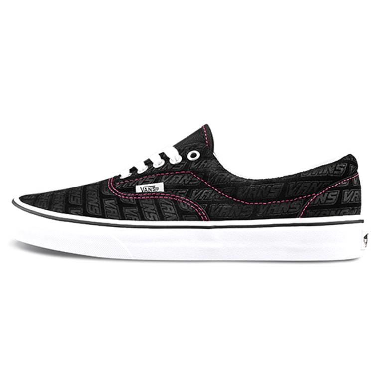 

Vans Era Low Tops Casual Skateboarding Shoes Unisex Black Alphabet VN0A4U39X00 36