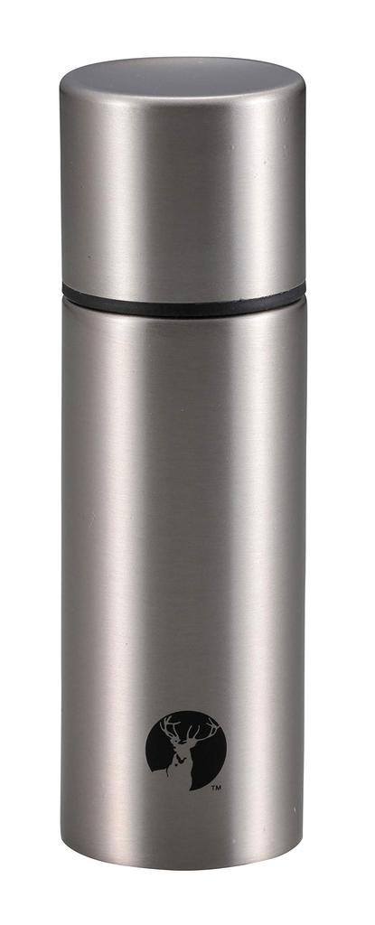 Captain Stag Double Stainless Steel Water Direct Vacuum Keeps Hot or Silver (CAPTAIN STAG) UE-3523 Bottle, Drinking, Insulated, Cold, Slim,