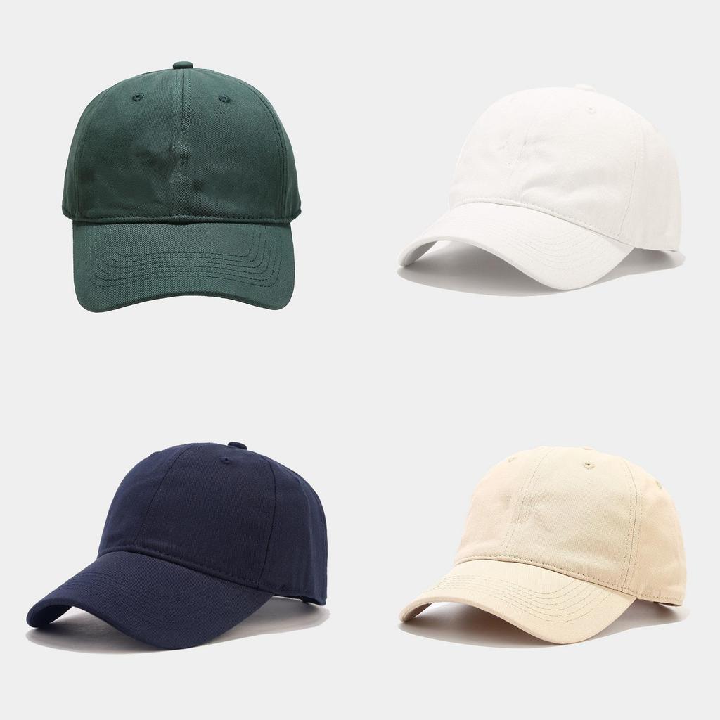 Cotton Baseball Cap For Men Women With Sun Protection Adjustable For Summer Casual Wear