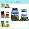 Game Cartoon Minecraft Character Printed Children Large Backpack Capacity