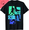 Soccer Player Boys Kids Youth Unisex TShirt Funny Cotton Unisex Clothing Tops Graphic T Shirts Vintage T Shirt Camisas