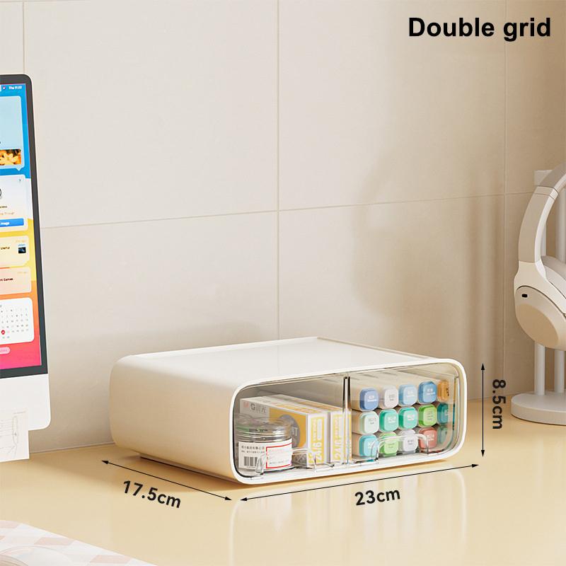 Multi-Layer Desktop Storage Box Multi-Function Drawer Storage Cabinet Cosmetics Rack Sundries Storage Box