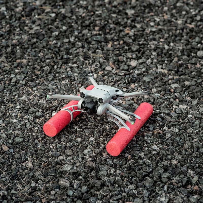 Float Holder Landing Gear Sled Style Damping Foot for Mini 3 Pro Drones Accessories Buoyancy Frame Part