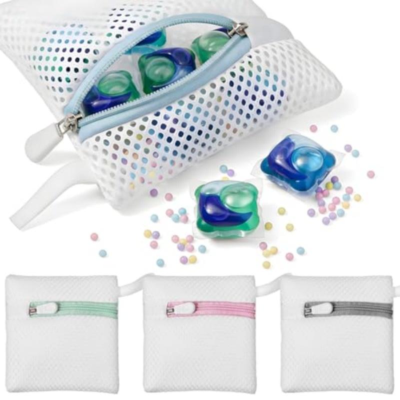 1Pc Multifunctional Laundry Bead Storage Bags, Laundry Bead Bags/Soap Bags/Laundry Care Mesh Bags