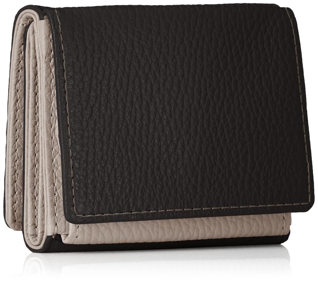 Natural Beauty Selene Women's Tri-fold Mini Wallet, Black
