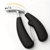 1PC Professional Nail Clippers  Heavy-Duty Toenail Trimmer Anti-Splatter Wide Opening Sharp Stainless Steel Blade Long Handle Modern Style