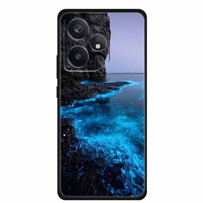 For Realme Neo 7 5G Phone Case Black Silicone Soft Back Cover For Realme Neo7 x Neo 7x Neo7x Neo 7 SE Neo7 SE Case Coque Funda