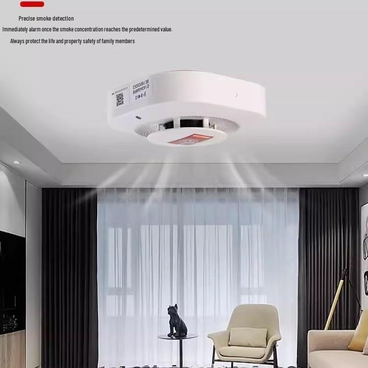 3C Certified Smoke Detector Alarm for Home & Commercial Use