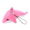 7,5cm Delfin Plüsch Anhänger 3D Augen Niedliche Tierpuppe Plüschtier Hängende Dekoration Weiches Stofftier Meeresbewohner Plüschpuppe Rucksack Anhänger Kinder Mädchen Geschenk
