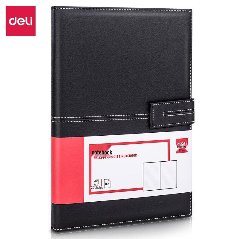 Deli Leather-Bound Core Insert Notebook