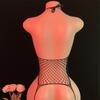 Erotic Lingerie See Through Women Underwear Hollow Mesh Hot Crotchless Garter Sexy Bodysuit Exotic Costumes Fishnet Bodystocking