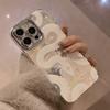 White Python Pattern Mobile Phone Case Suitable for Apple 17promax Lens Film Iphone16 Hard 12 High End Sense 14 Flash Powder