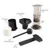 Asixxsix Aeropress Kaffee- und Espresso-Espresso-Kaffeemaschinen-Set, Mini-Mühle mit Filterpapier zur schnellen Zubereitung köstlicher Kaffees, Maschine