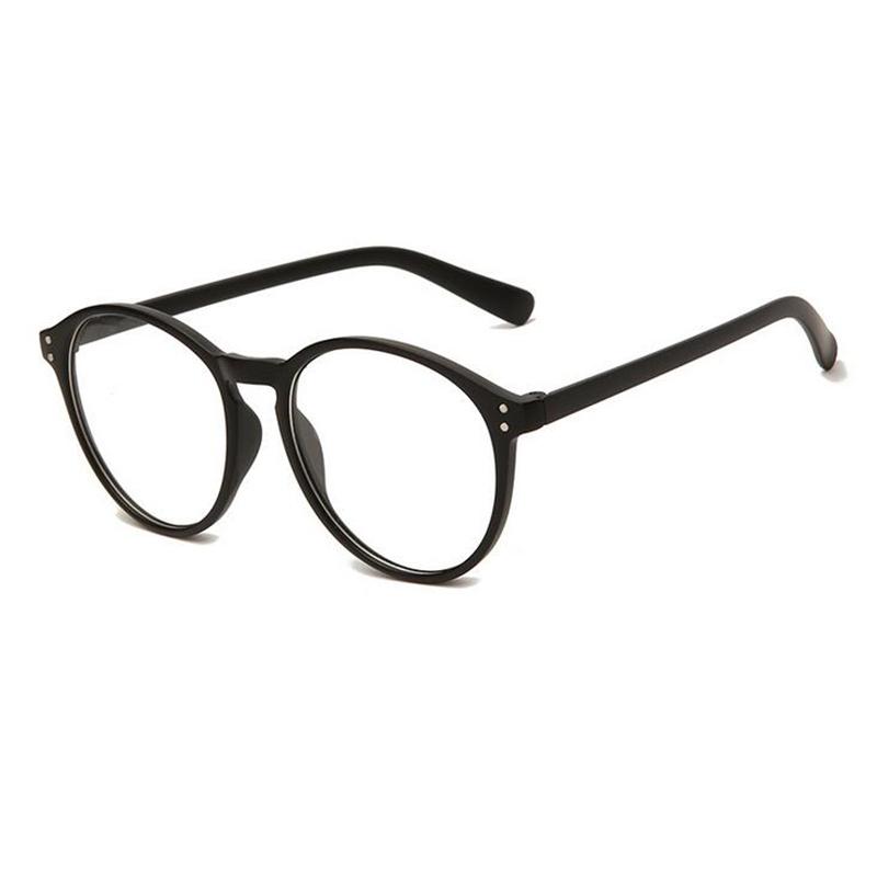 

Black Frame Round Myopia Glasses Finished Women Men Blue Light Blocking Short-Sight Eyewear Diopter 0 -1.0 -1.5 -2.0 To -6.0 0