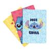 Disney Stitch - A4 Elasticated Binder + 30 Clear Sheets