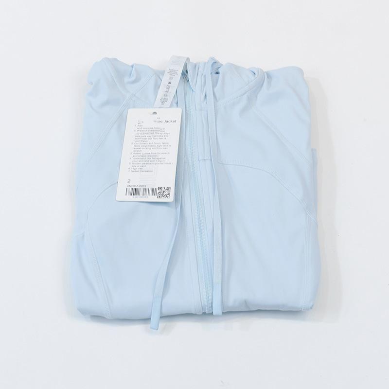 Damen Yoga Sportjacke mit Kapuze - Doppelseitig gebürstet, Hohe Elastizität, Slim Fit, Nude Feeling.